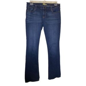 Old Navy the Diva denim jeans Women's size 10 long low rise Bootcut stretch